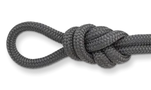 3/4" Double Braid Gray Shorts
