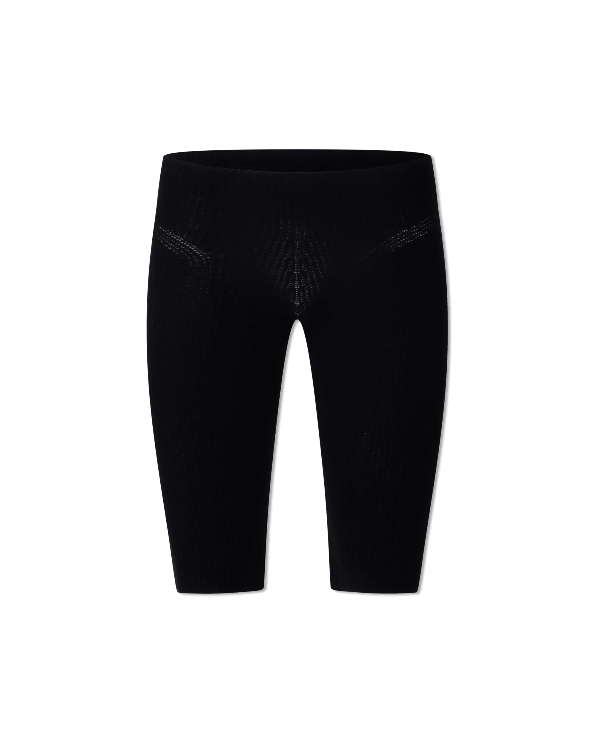 Arancia Rib-Knit Biker Shorts