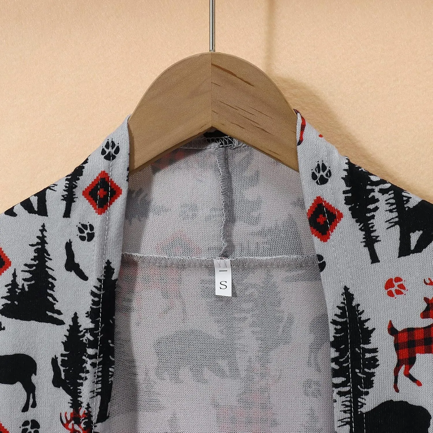 BOUTIKOME Christmas Cardigan for Women Ugly Xmas Tree Sweater Long Sleeve Shirt Front Open Front Plus Size Holiday Tops