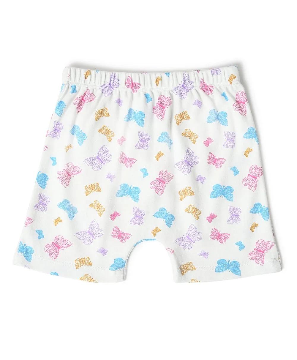 Buddy Kids Printed Shorts- Pack of 3