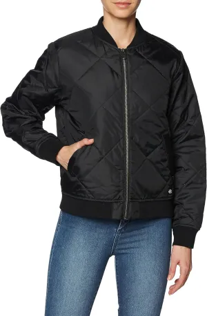 Dickies Women's Quilted Bomber Jacket
