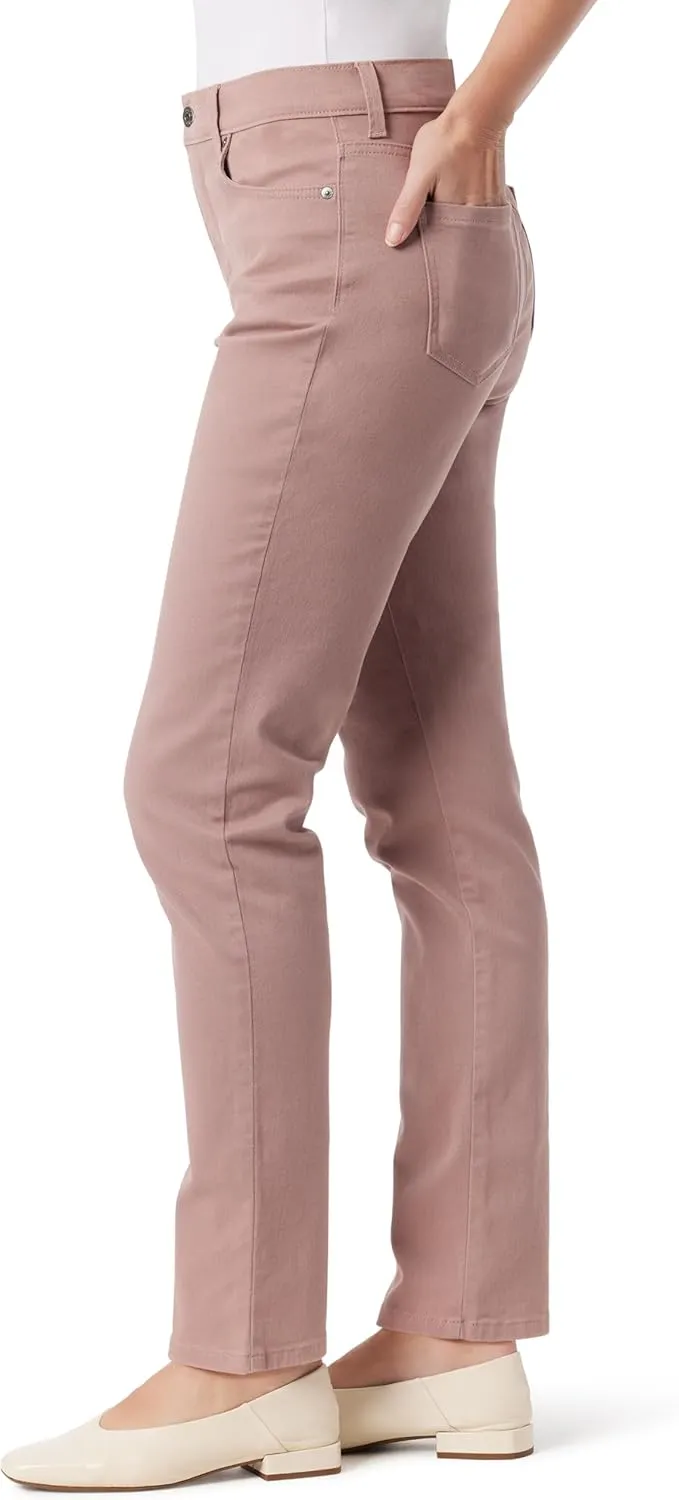 Gloria Vanderbilt womens Amanda Classic High Rise Tapered Jean Standard