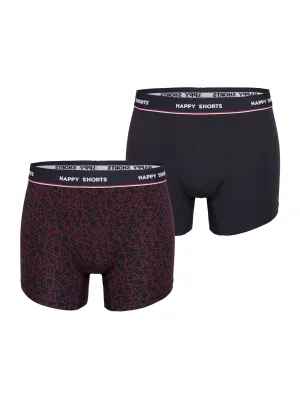 Happy Shorts Trunks, blue/red