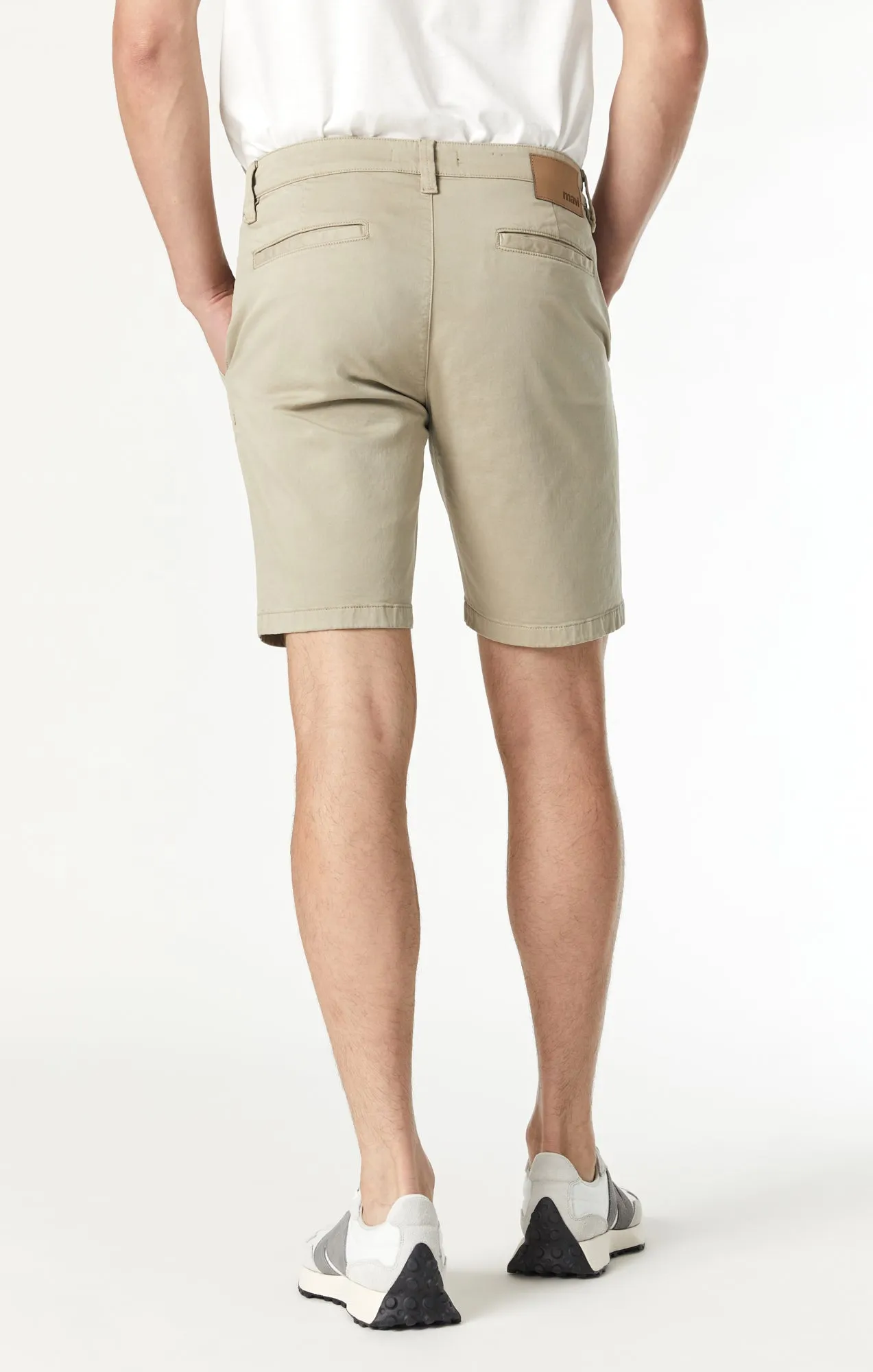 JACOB CROP  SHORTS IN ALUMINUM TWILL