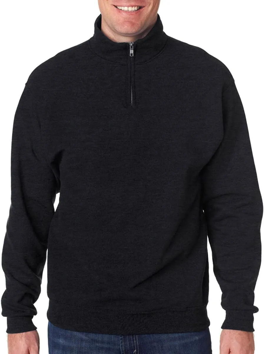 Jerzees 50/50 NuBlend Quarter-Zip Cadet Collar Sweatshirt