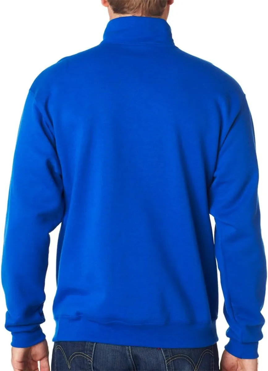 Jerzees 50/50 NuBlend Quarter-Zip Cadet Collar Sweatshirt