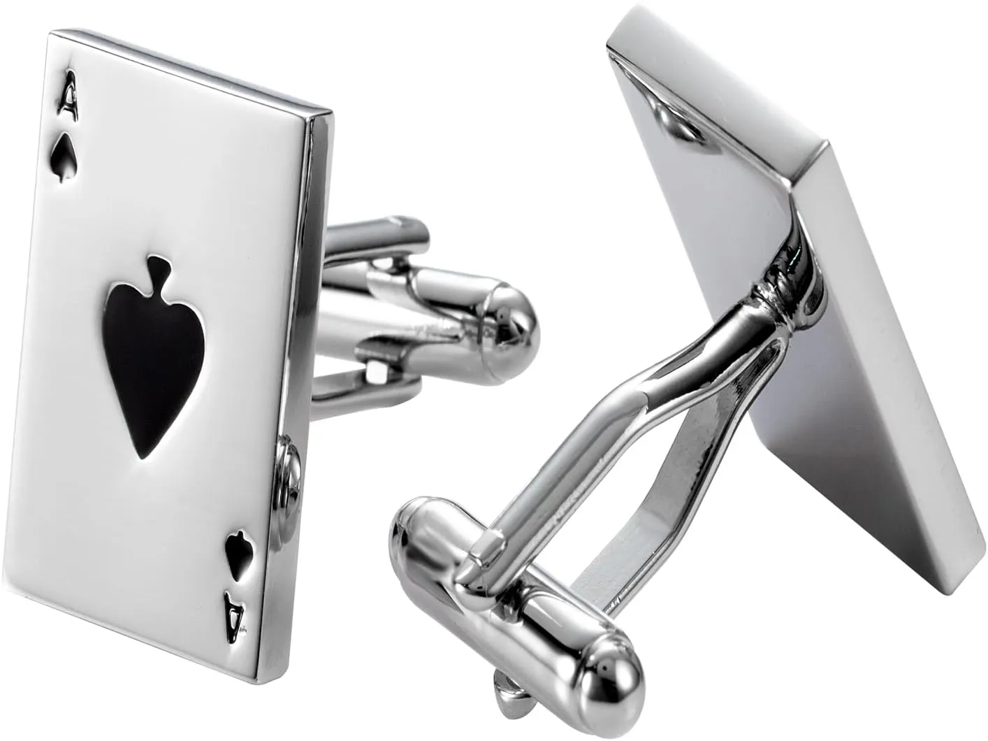 Men's Classic Shape Funny Playing Cufflinks with Gift Box