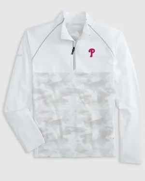 Philadelphia Phillies Keiser Camo Mixed Media 1/4 Zip