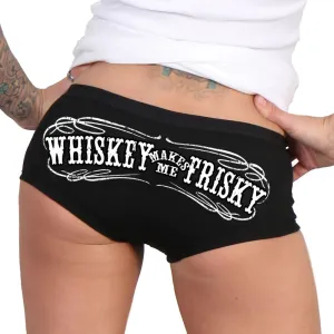 PTB7554 Whiskey Makes Me Frisky Boy Shorts