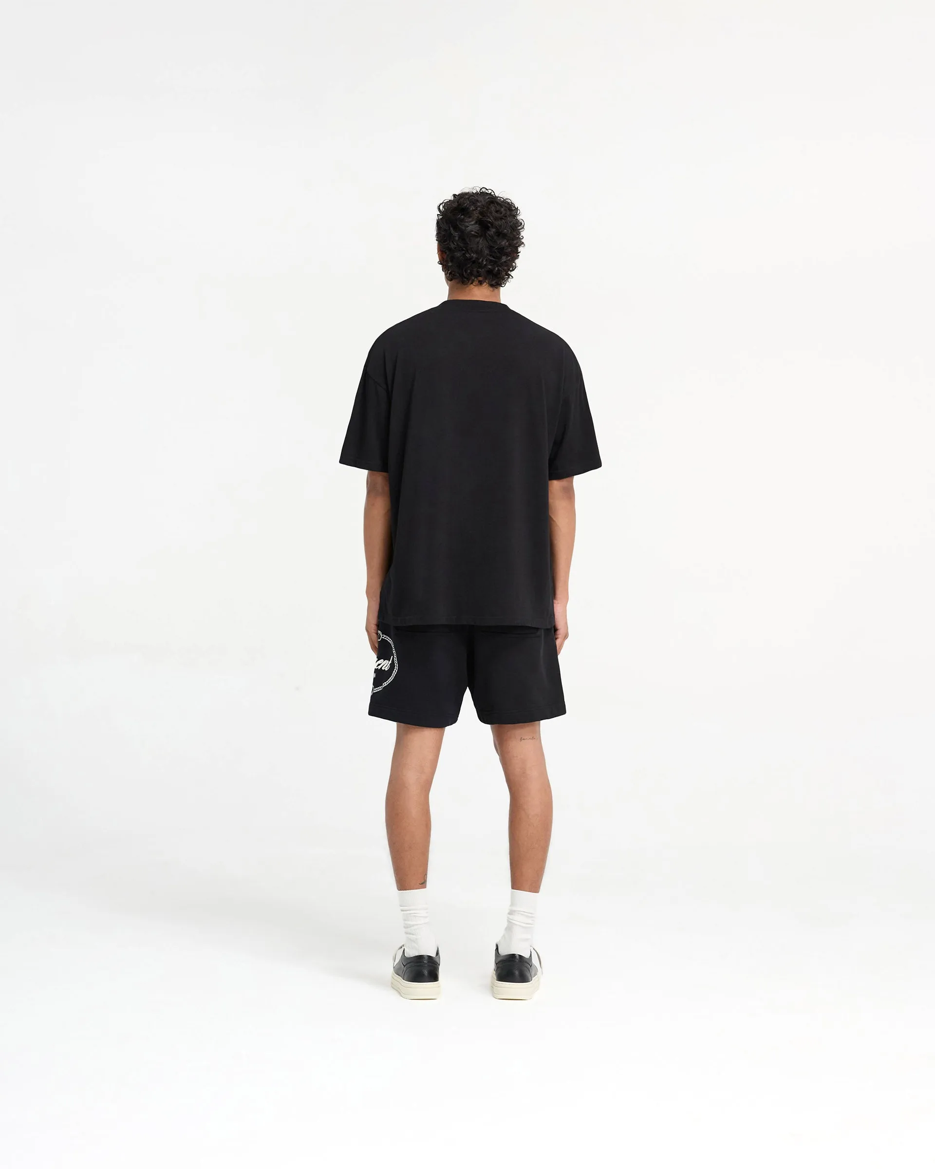 Represent X Harrods Crest Short - Jet Black