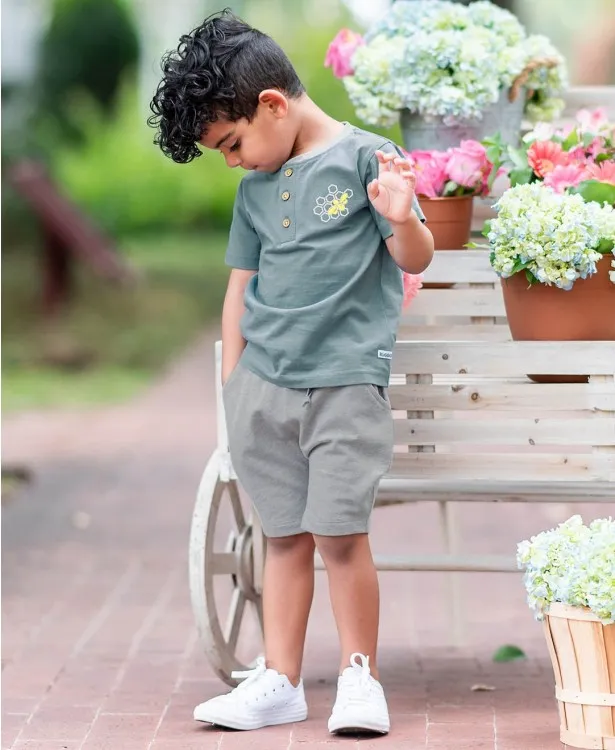 RuggedButts ~ Heather Gray Jogger Shorts