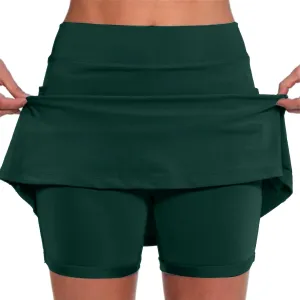 Skorts for Woman with Pockets Women's Casual Athletic Golf Skirts Tummy Control Plus Size Dressy 2025 Summer Skort