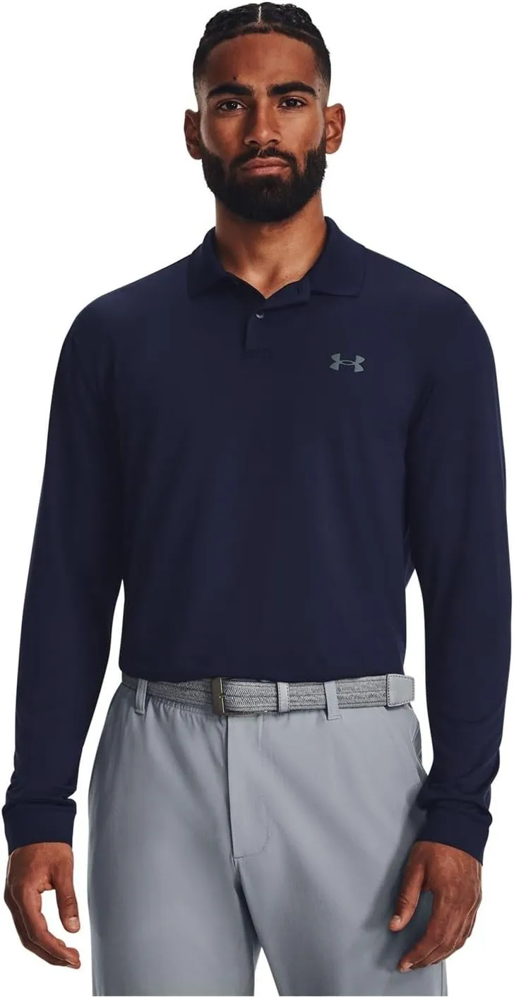 Under Armour Men's Matchplay Longsleeve Golf Polo