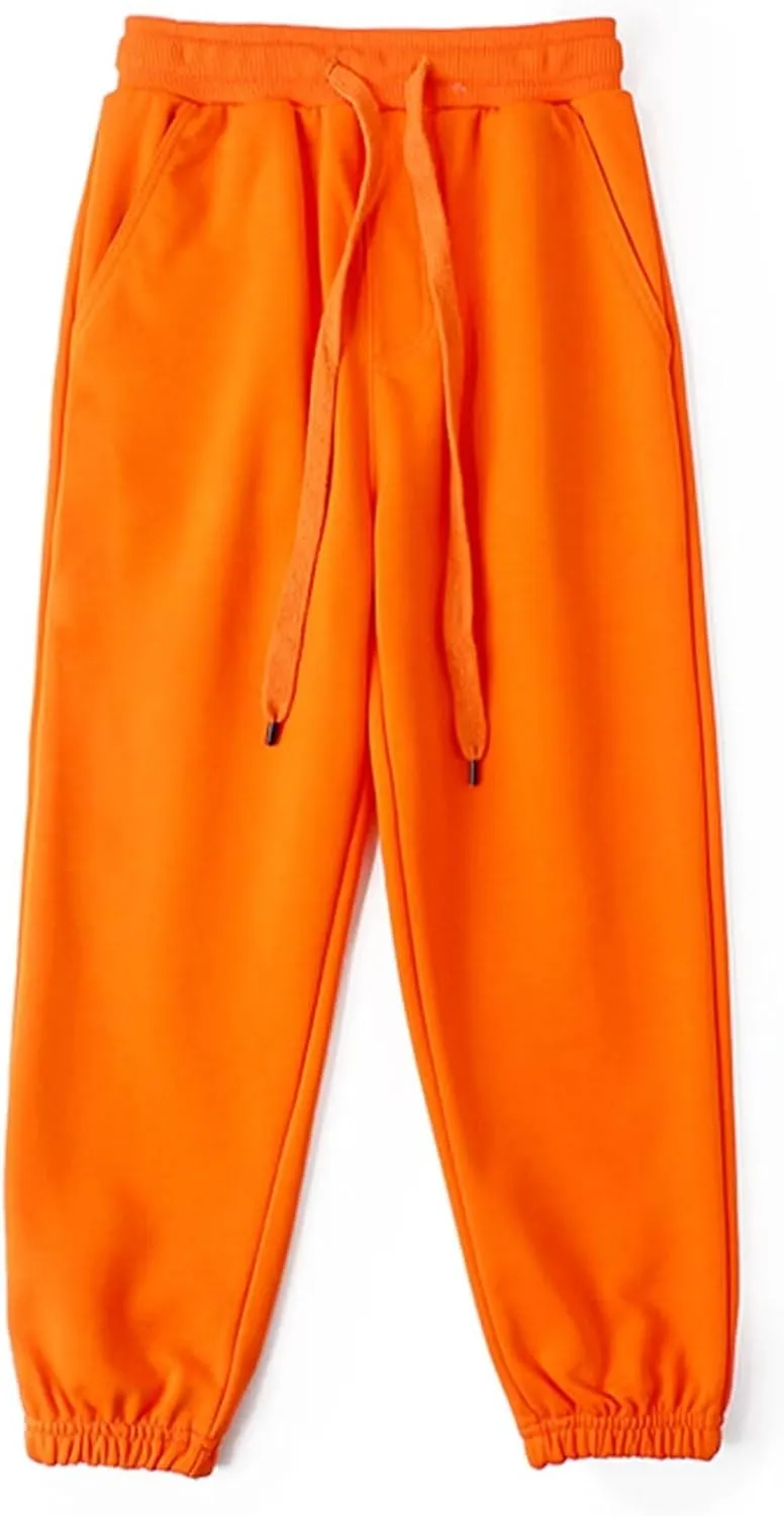 Welity Boys' Cotton Jogger Pants, 4-12 Years