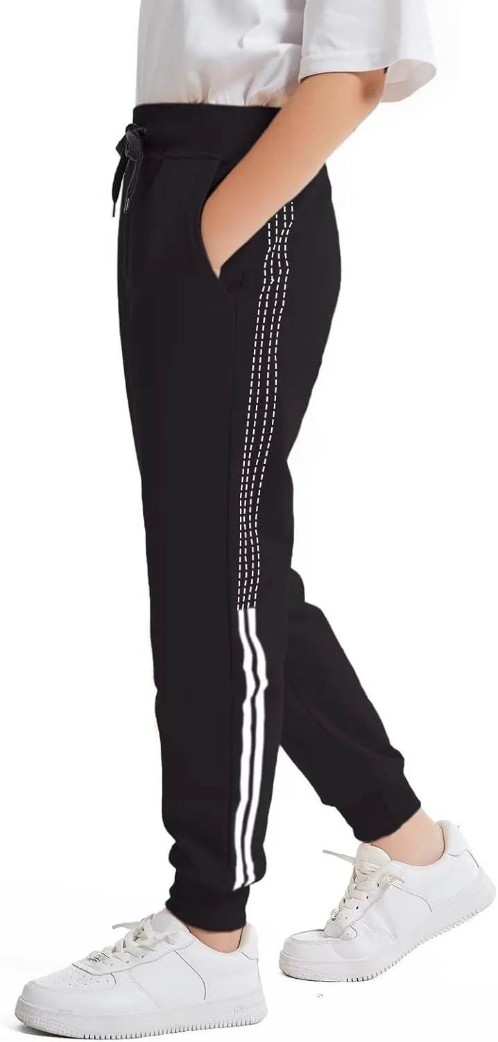 Welity Boys' Cotton Jogger Pants, 4-12 Years